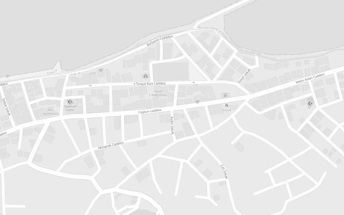 Çınarcık CanVet Veteriner Kliniği – Taşliman Mah. Ahmet Sugün Cad. Erdinç 14 Apt. No:44/B